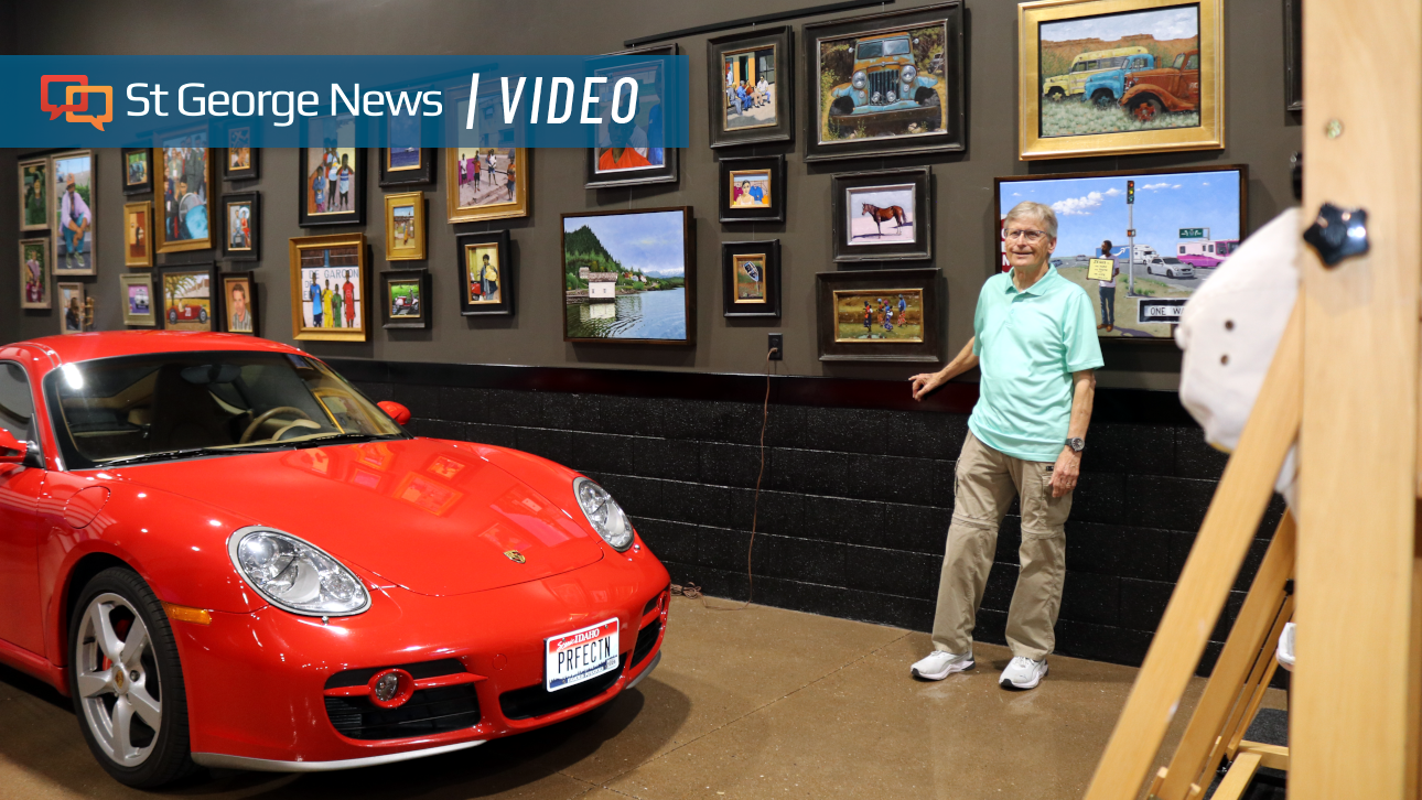 Brushstrokes of humanity: St. George artist paints the people and places that changed him