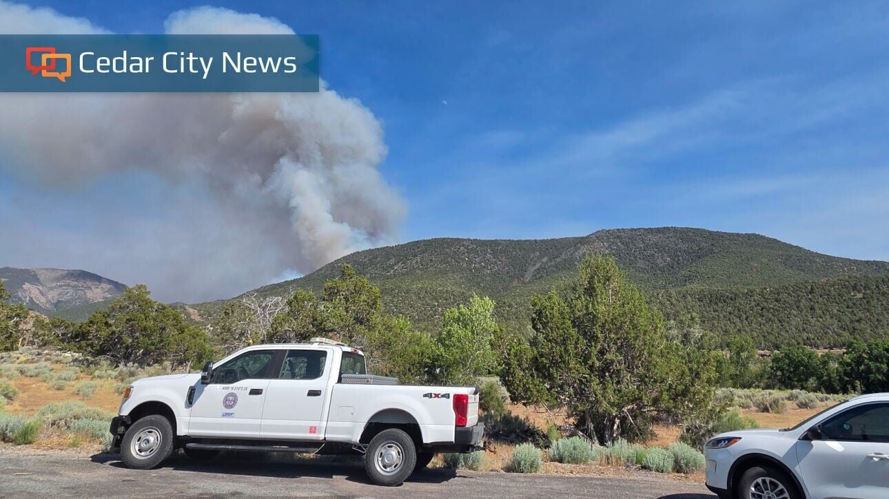 New wildfire breaks out east of Beaver, prompting evacuations, road closures