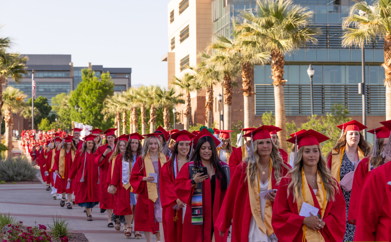 New degrees earned, hot degrees spurned: Utah Tech splits commencement ...