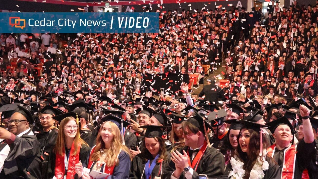 'Become a convener,' former Gov. Michael Leavitt tells Southern Utah University graduates