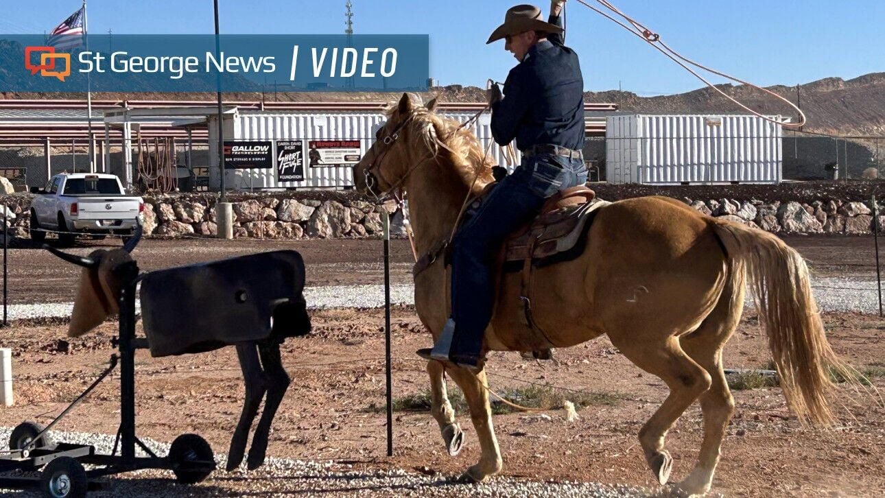 Arizona Strip rancher turns limited time into invention with mechanical roping trainer