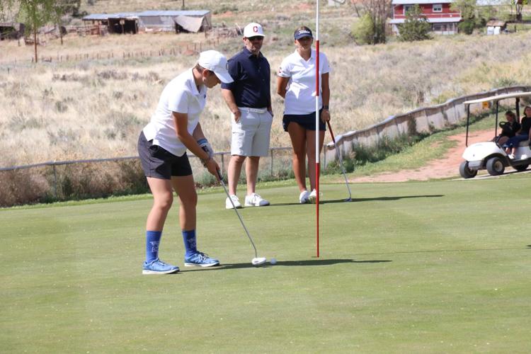 Region 9 girls golf: Cedar Reds cruise to 38-stroke win on home course ...