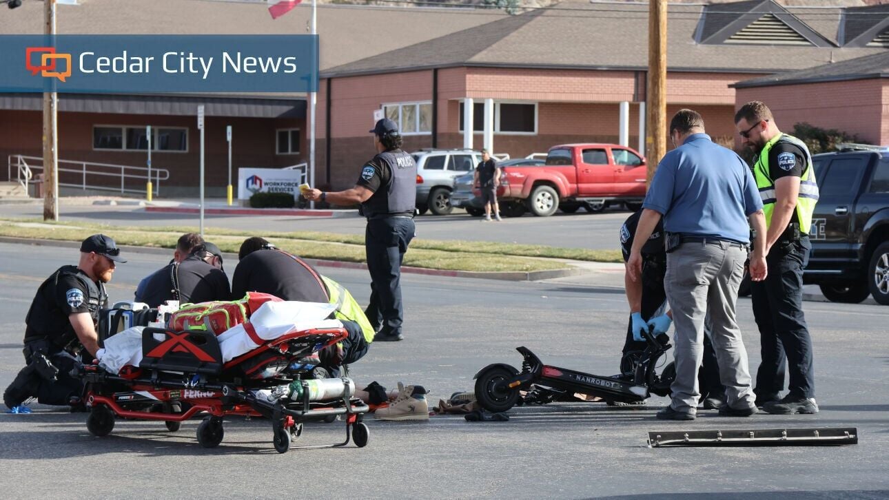 Scooter rider seriously injured in collision with SUV in Cedar City ...