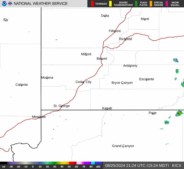 Flash flood warning issued for Springdale, Zion National Park | Local ...