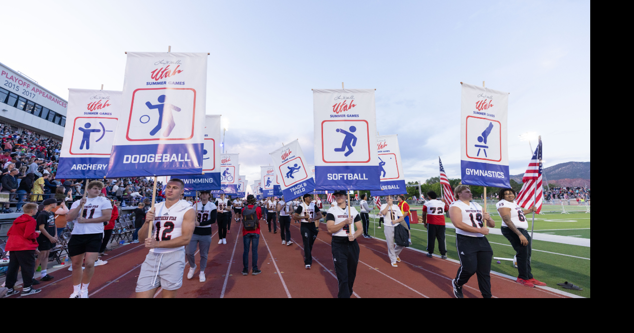 Utah Summer Games celebrates 40 years with opening ceremony, fireworks show in Cedar City