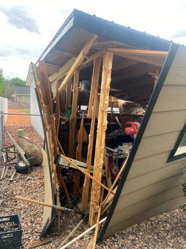Exploding Shed Tracy Flash explosion in Cedar City destroys shed — and supper | Local News ...