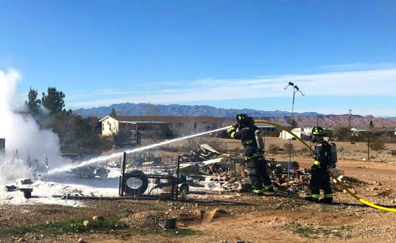Propane tanks explode as firefighters battle shed fire in northern ...