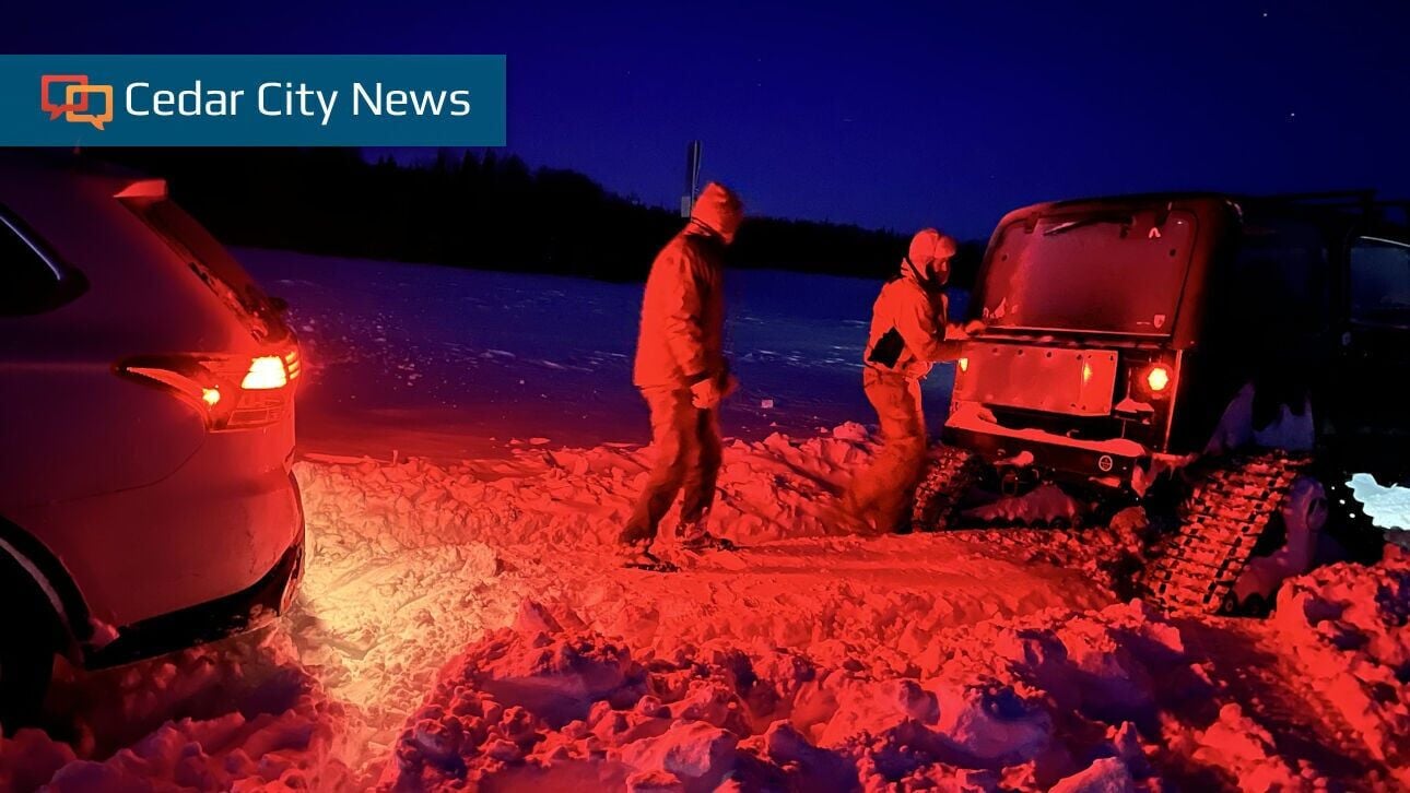 2 rescued after vehicle becomes stuck in snow on SR-143 near Cedar Breaks National Monument