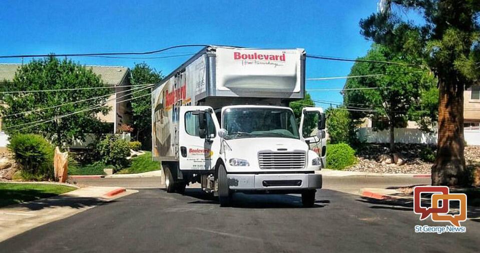 Furniture truck pulls down 5 power poles resulting in power outage ...