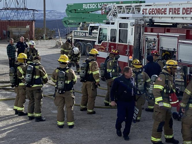 St. George Fire Department, employees of local business act quickly to ...