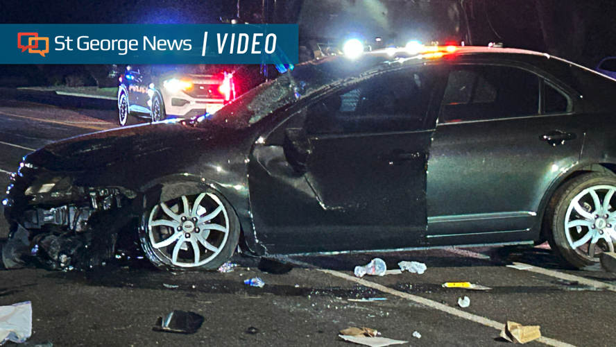 Police: Driver arrested for DUI after launching car onto yard of St ...
