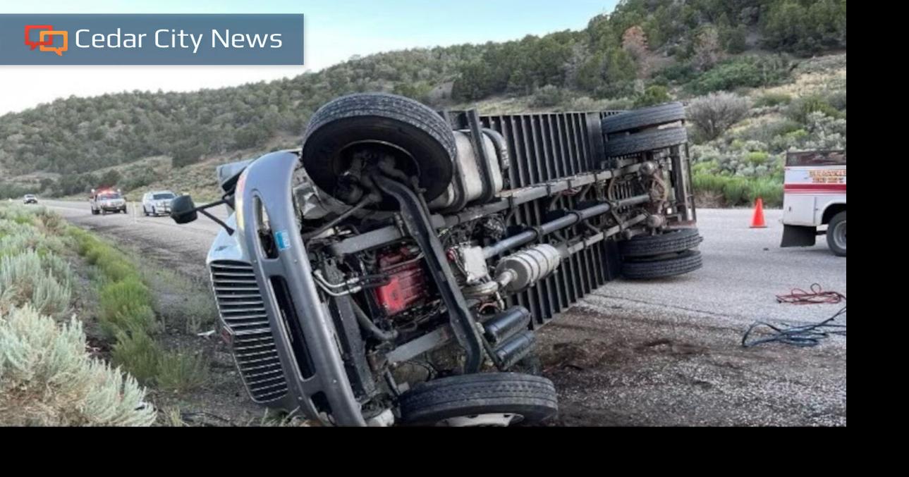 Truck driver killed in rollover crash on Southern Utah highway | Local ...