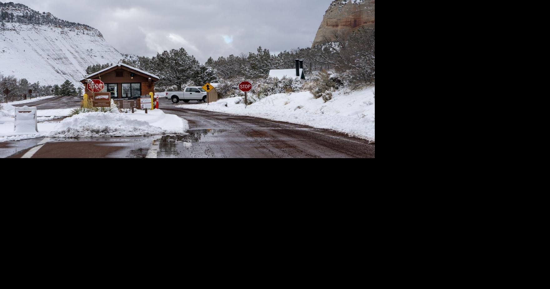 Up to 10 inches of snow possible in parts of Southern Utah, including Zion National Park