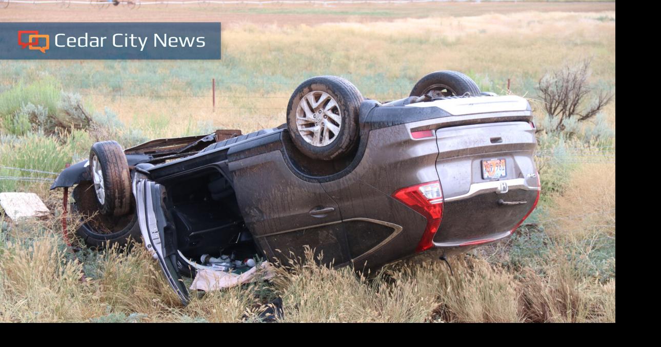 Rollover crash in Parowan prompts UHP to remind drivers to slow down on