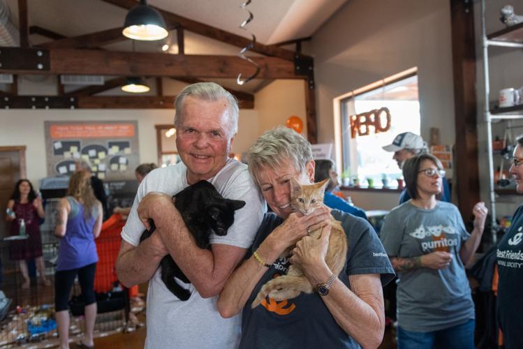 Best Friends Animal Society celebrates opening of lifesaving kitten