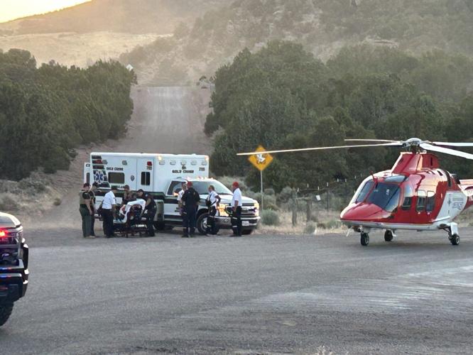 Rescuers extricate injured ATV rider from site of crash in hills west ...