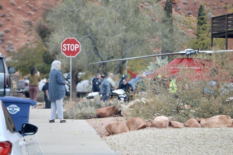 Woman transported to hospital by Life Flight after fall from trail in ...