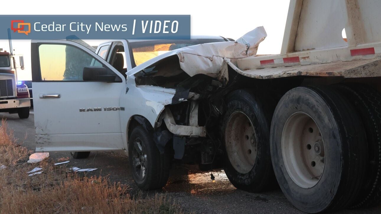 Highway patrol: 3 injured when pickup truck rear-ends semi on I-15 near Cedar City