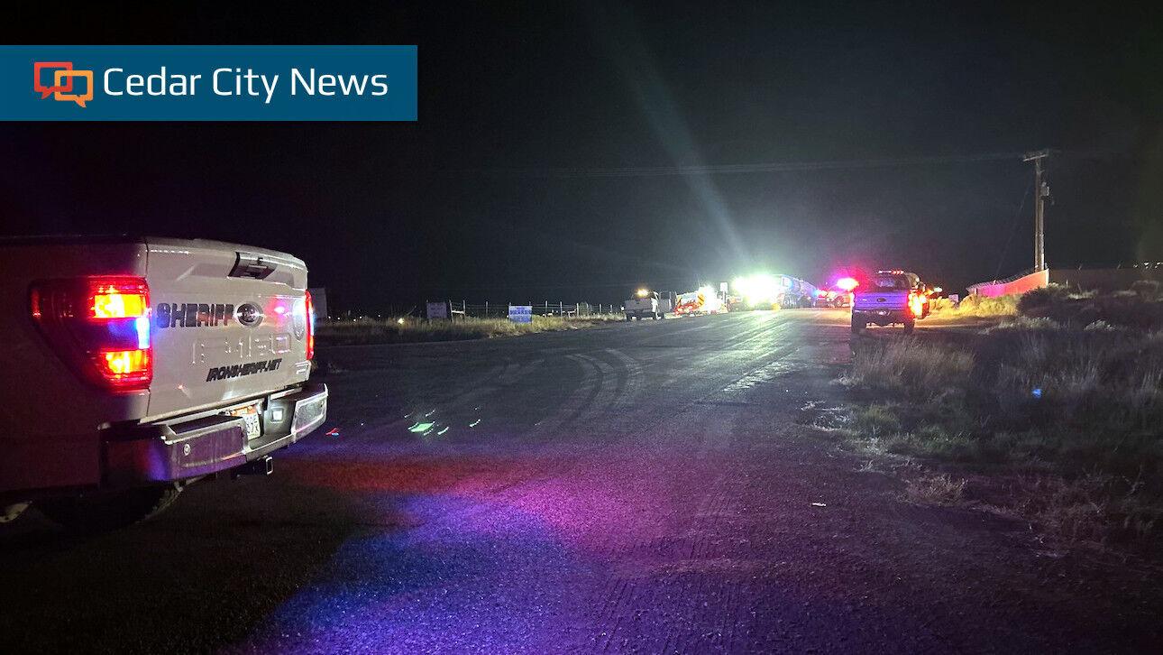 Iron County Sheriff Spilled fuel leads to late night lights in