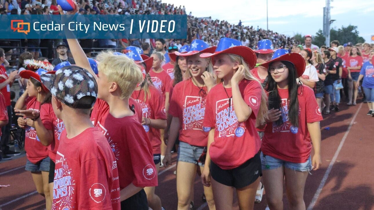 Patriotic opening ceremony marks 40th anniversary of Utah Summer Games