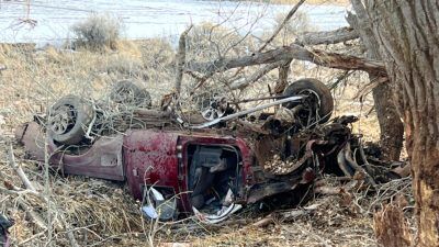 Driver extricated from truck, flown to hospital after crash on Southern ...