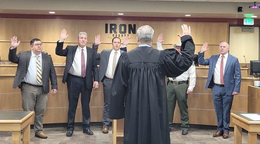 6 Iron County elected officials sworn in, including newly appointed ...