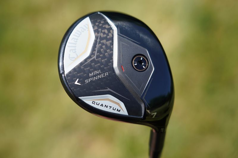 Callaway's Quantum Mini Spinner fairway woods are built to stop