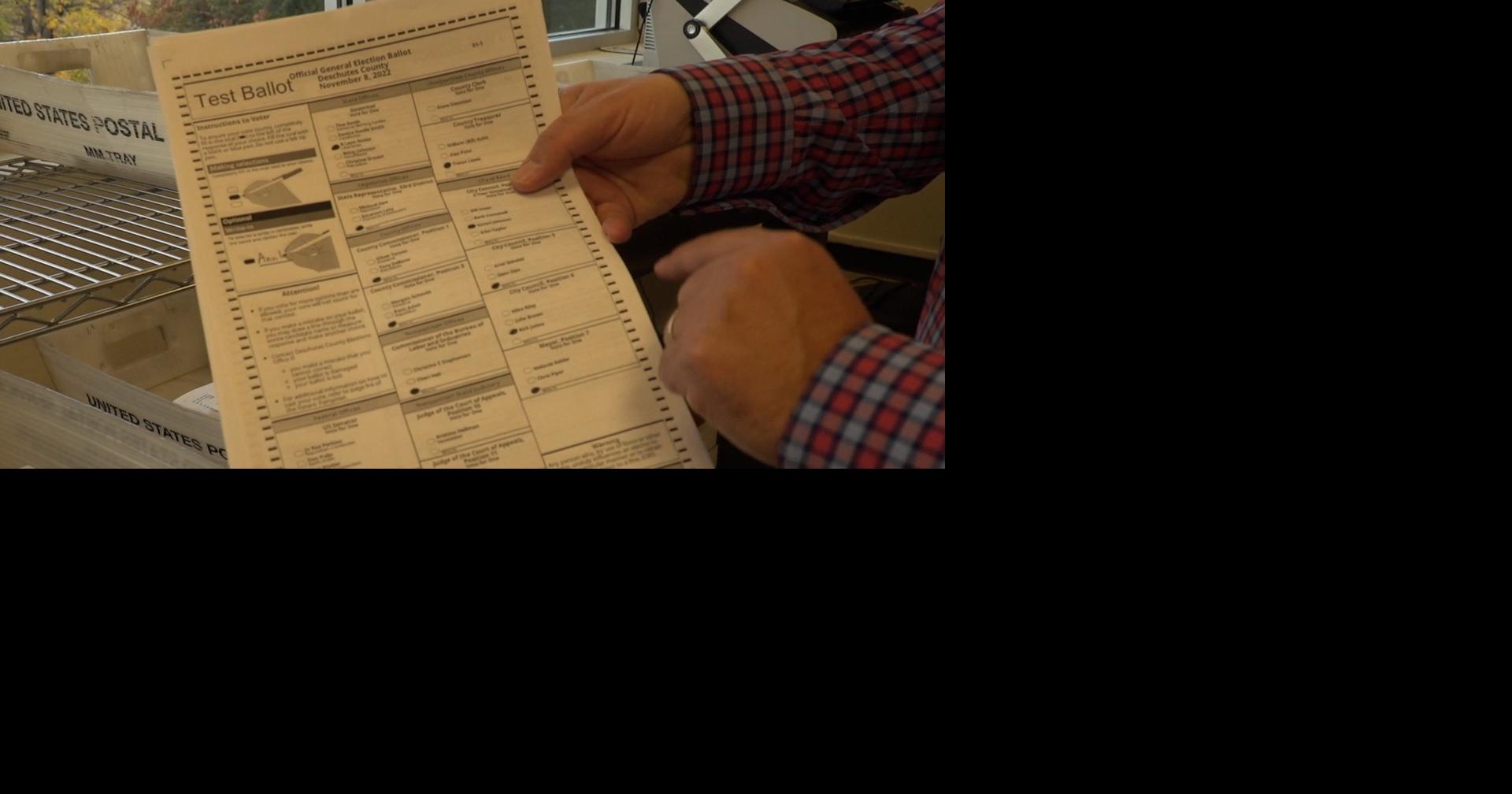 Deschutes County runs ballot counting test ahead of election | Central ...