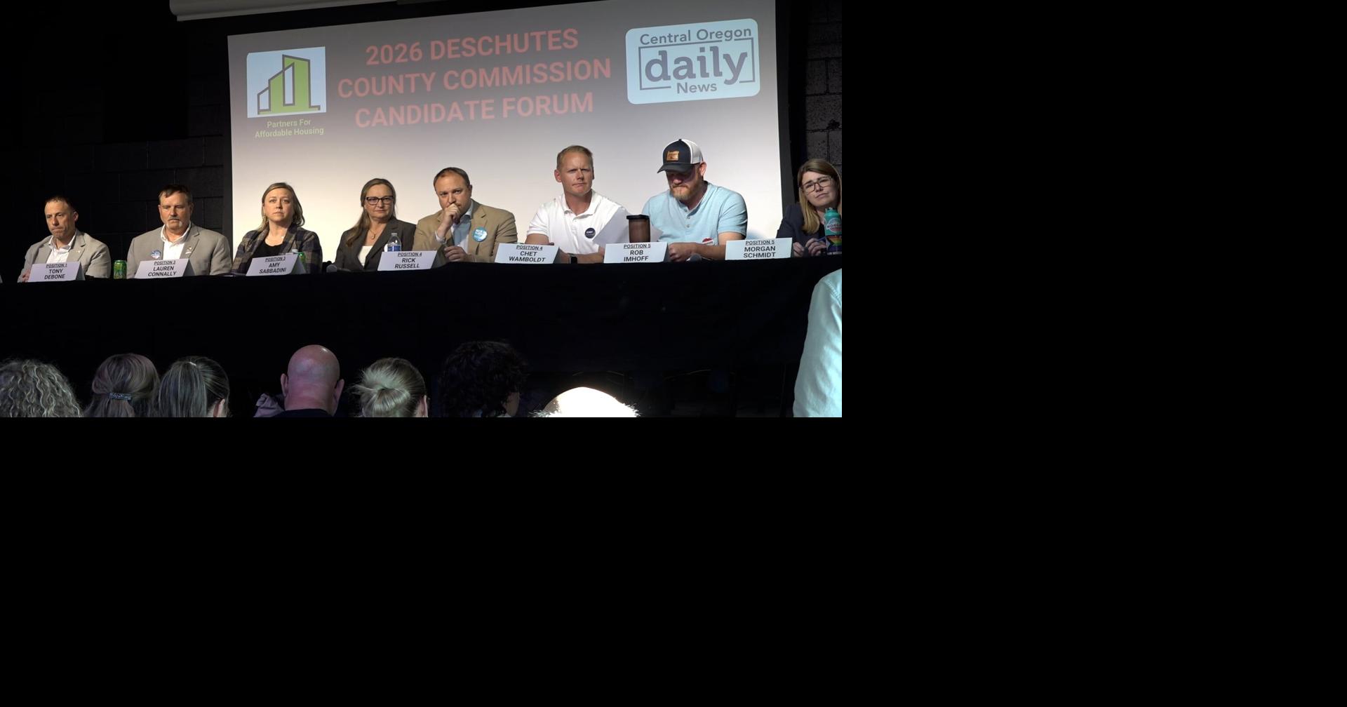 Deschutes County commissioner candidates discuss housing at Bend forum