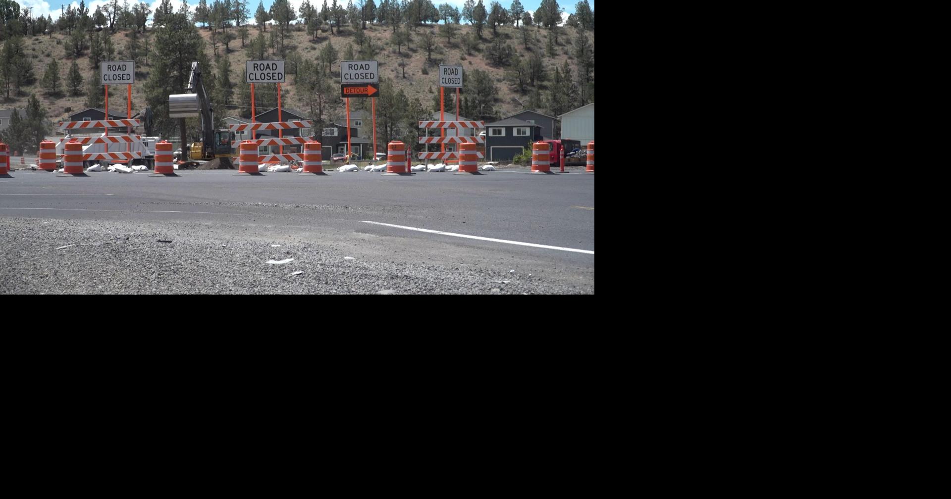 O.B. Riley road closed at Highway 20 for new roundabout work | Central ...