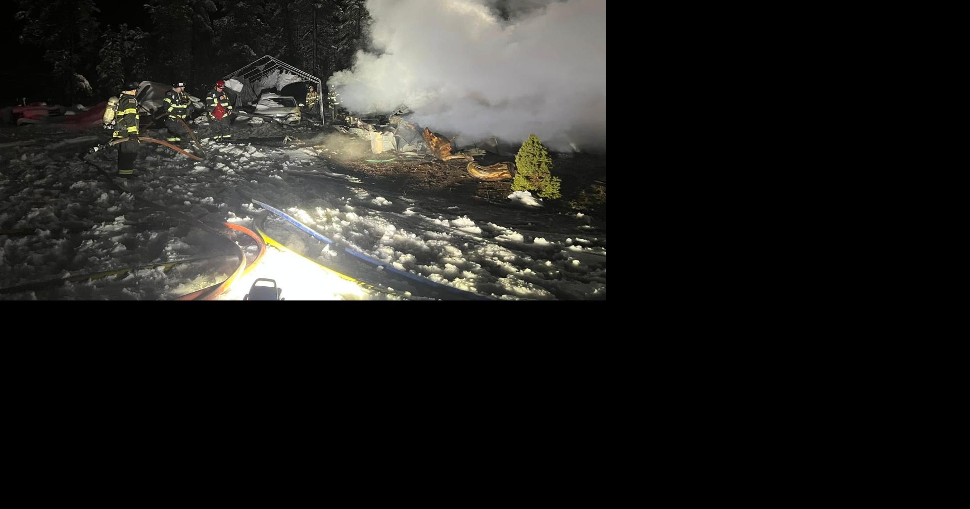 Fire destroys La Pine home | La Pine / Sunriver News ...
