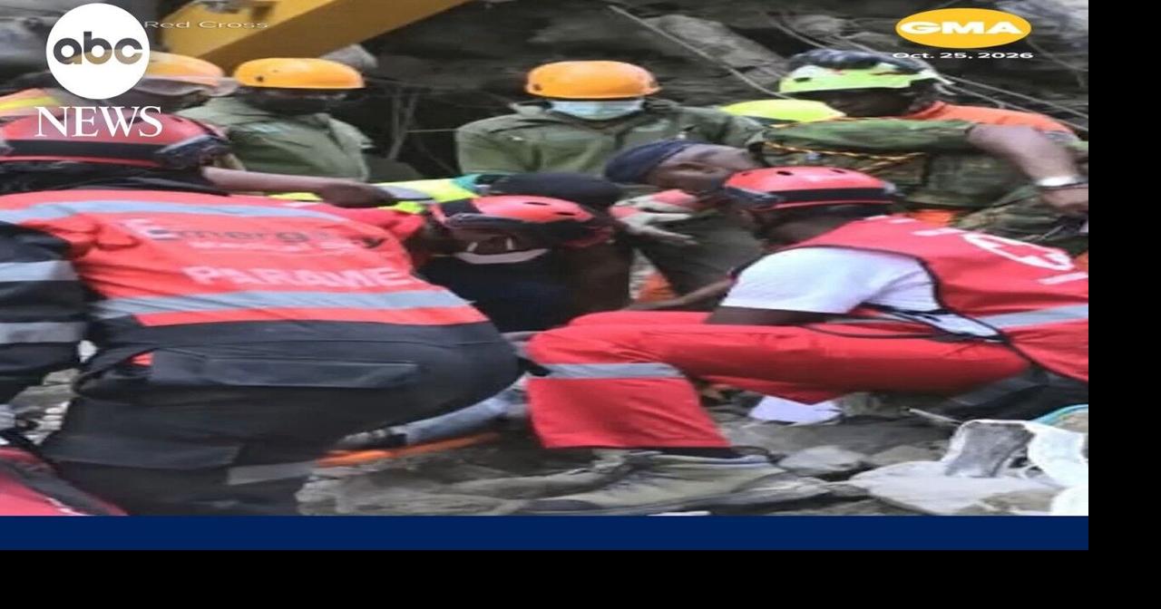 Two rescued after building collapse in Kenya | National/World ...