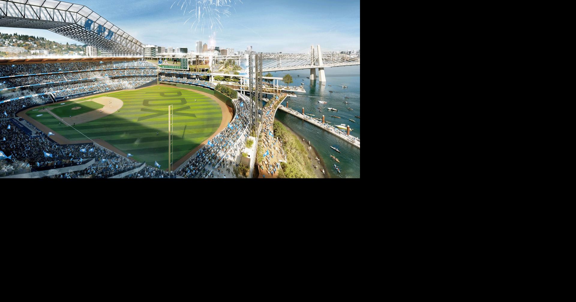 Renderings released for potential Portland Major League Baseball ...