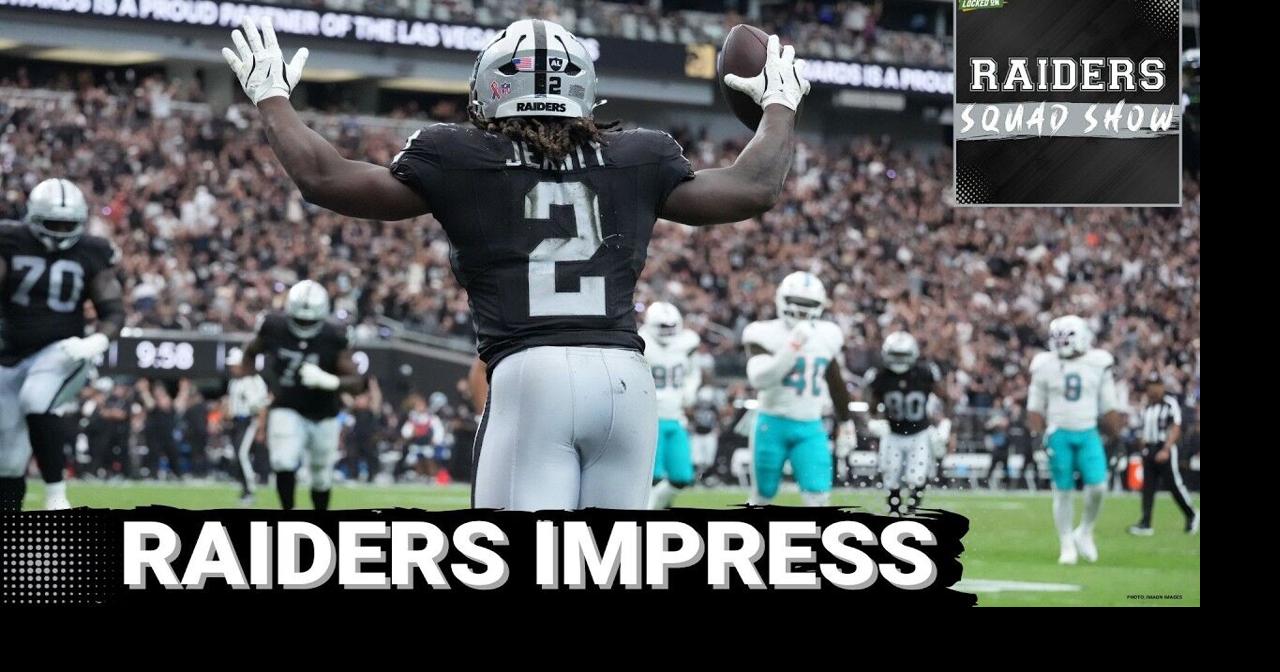 RAIDERS SQUAD SHOW: Las Vegas RAIDERS vs Miami DOLPHINS RECAP & the AFC WEST after week 1