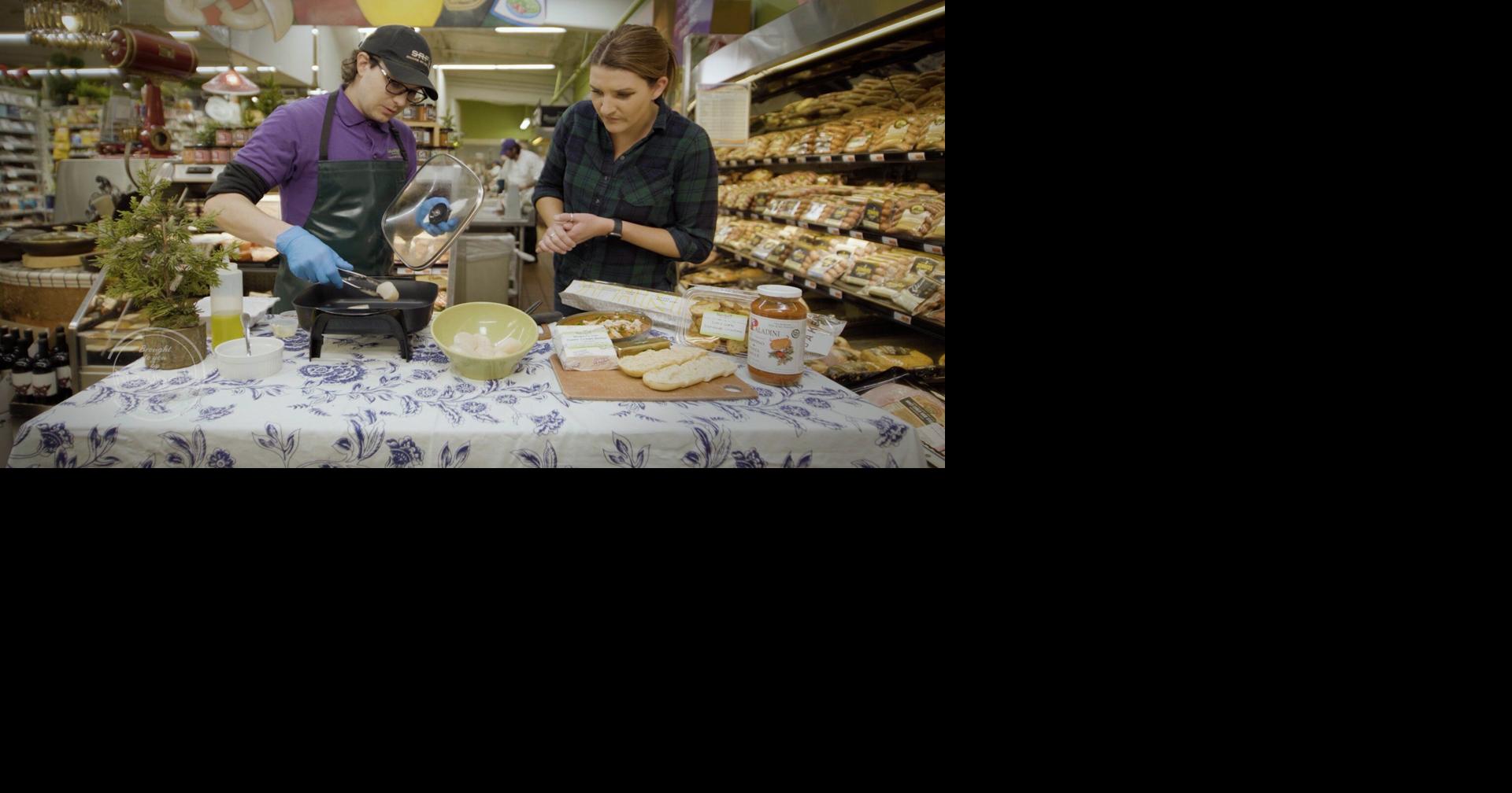 Scallops and tasting cioppino with Newport Avenue Market. Taste This