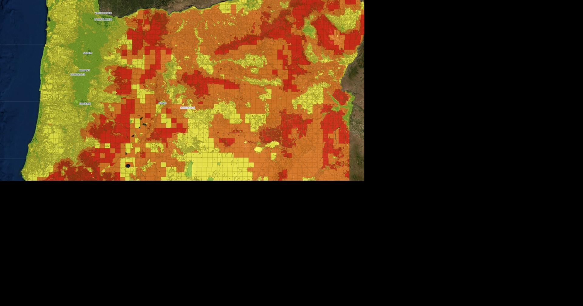 3 public hearings scheduled on new Oregon wildfire hazard map. Here's