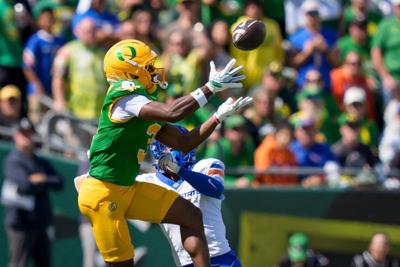 Jeremiah McClellan named Ducks Wire Player of the Game vs. Boise State | Oregon  Ducks | centraloregondaily.com