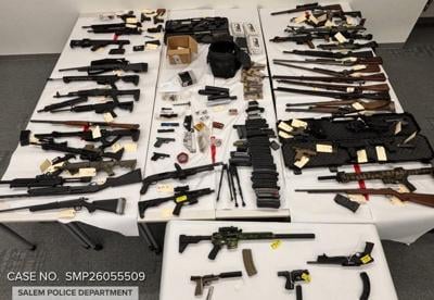 drugs tobacco and firearms 54 guns, large amount of seized after arrest of Salem man ATF fights firearms trafficking and