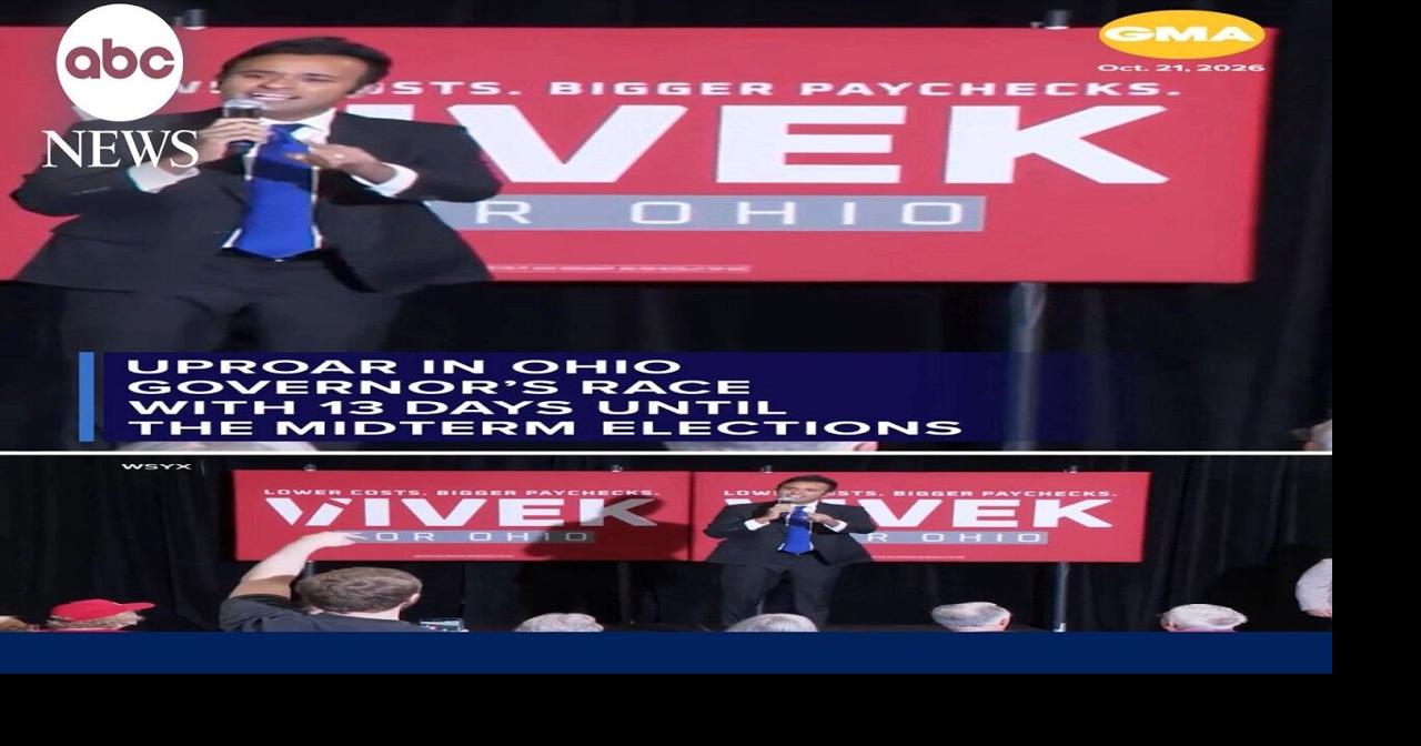 Uproar in Ohio governor's race with 13 days until midterm elections ...