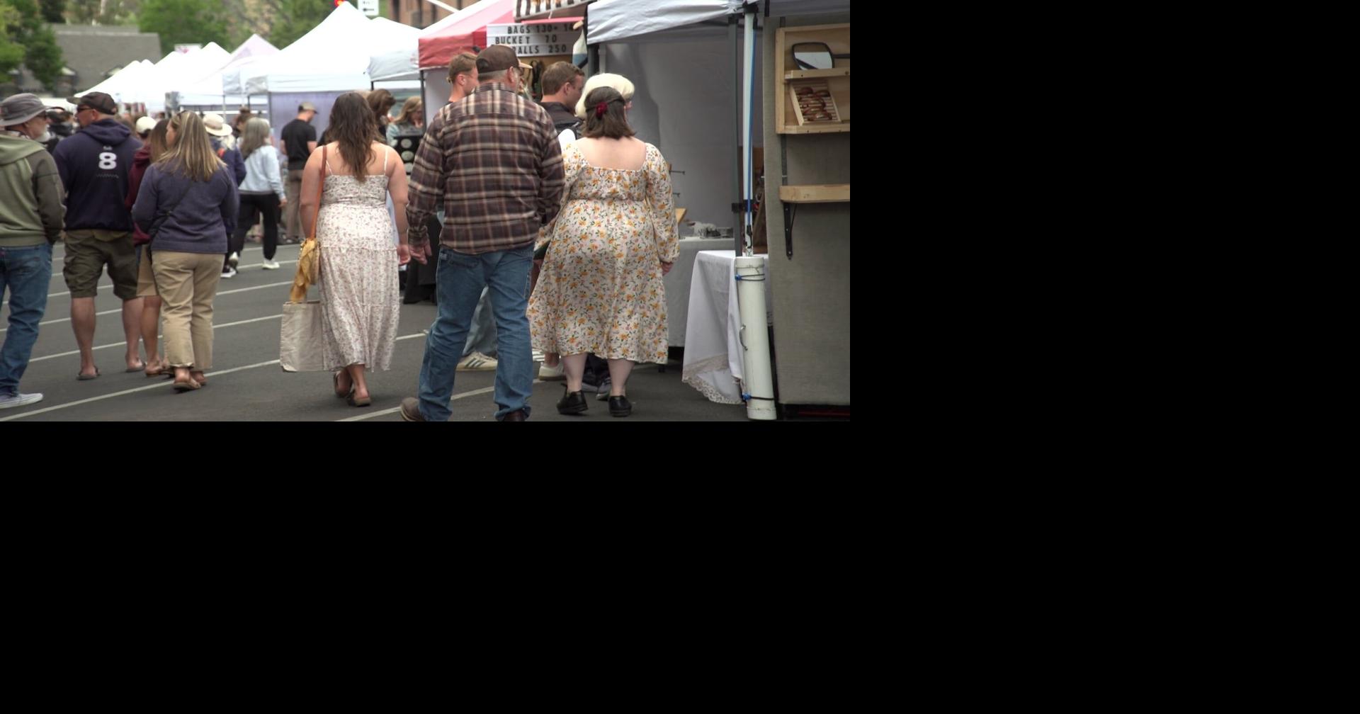 Downtown streets filled with makers at Bend Handmade Market