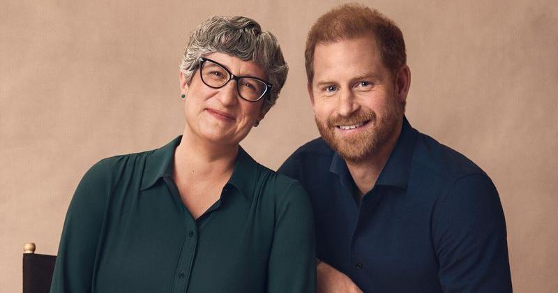 Prince Harry and Dr. Mary-Frances O
