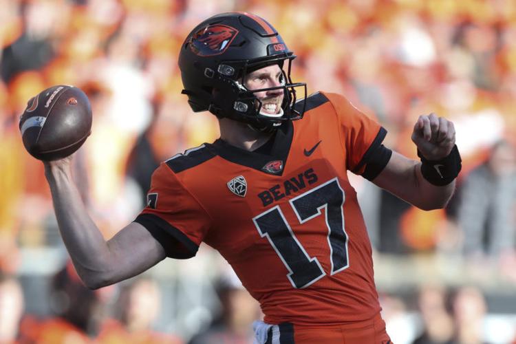Oregon State stuns Oregon 38-34; Ducks eliminated from Pac-12 title race