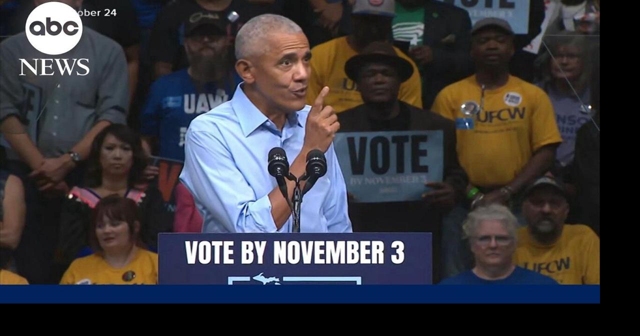 Trump, Obama campaign for Michigan Senate candidates | National/World ...