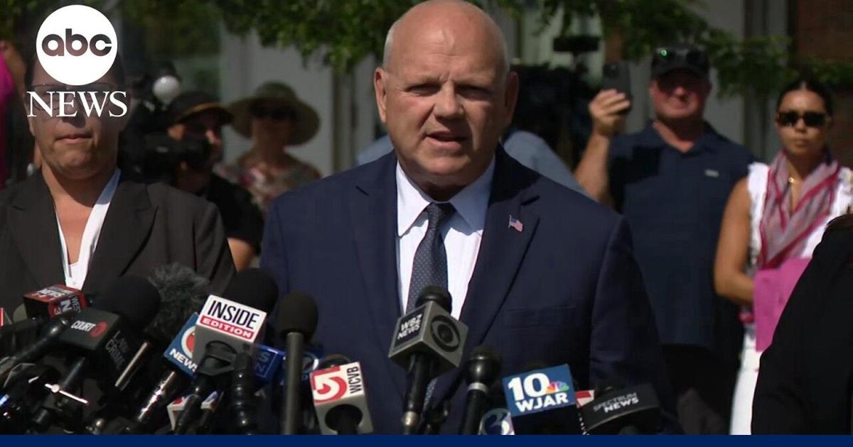 Prosecutors speak to reporters after Lindsay Clancy mistrial
