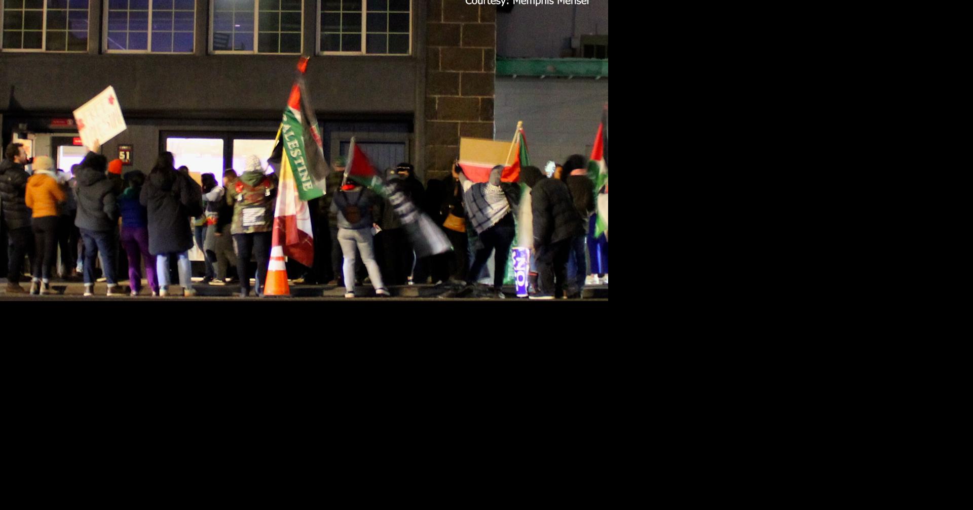 Pro-Palestinian group protests rapper performing in Bend | Local News ...