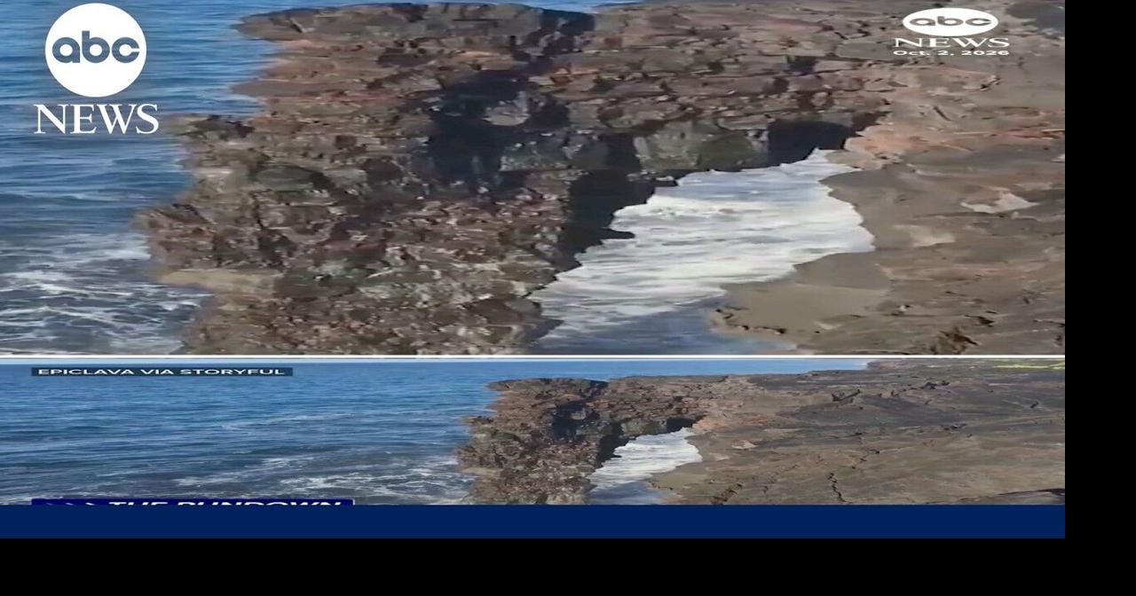 Hawaii landmark crumbles into Pacific | National/World ...