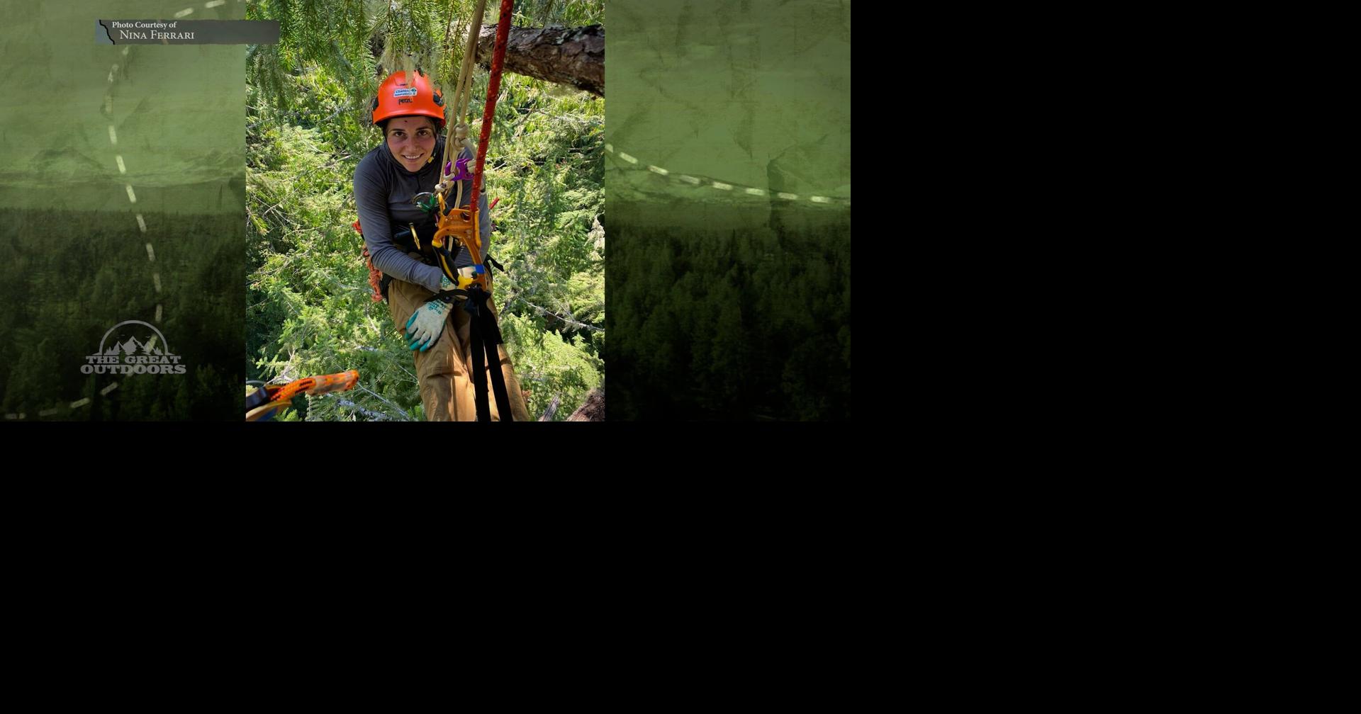 Bend author climbs 200 feet up an ancient fir to see birds from above for new book