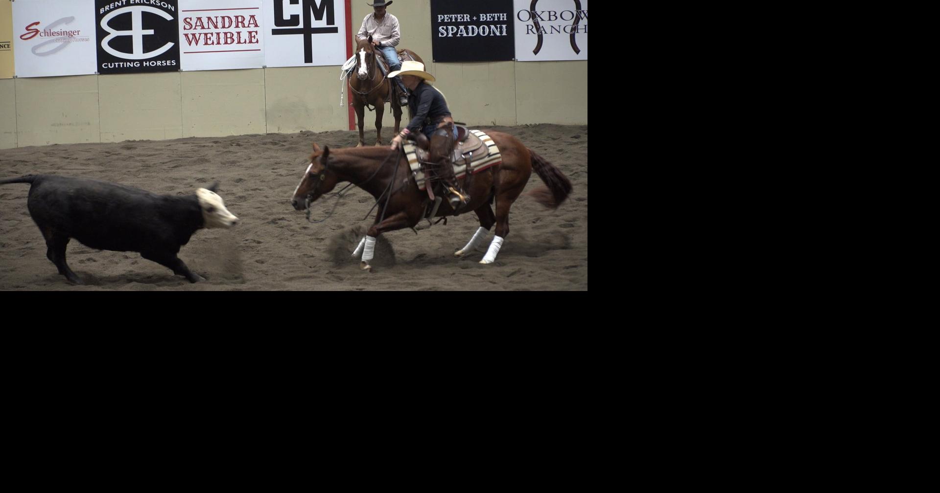 At Cascades Futurity, cutting horse riders learn when to let go