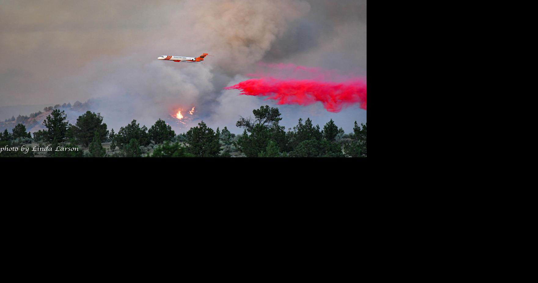 Images of the air attack on the Cram Fire | Wildfires ...
