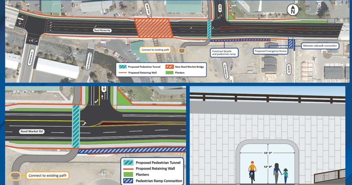 How To Reed Traffic Routes Latest bridge design released for Reed Market Road railroad crossing ...